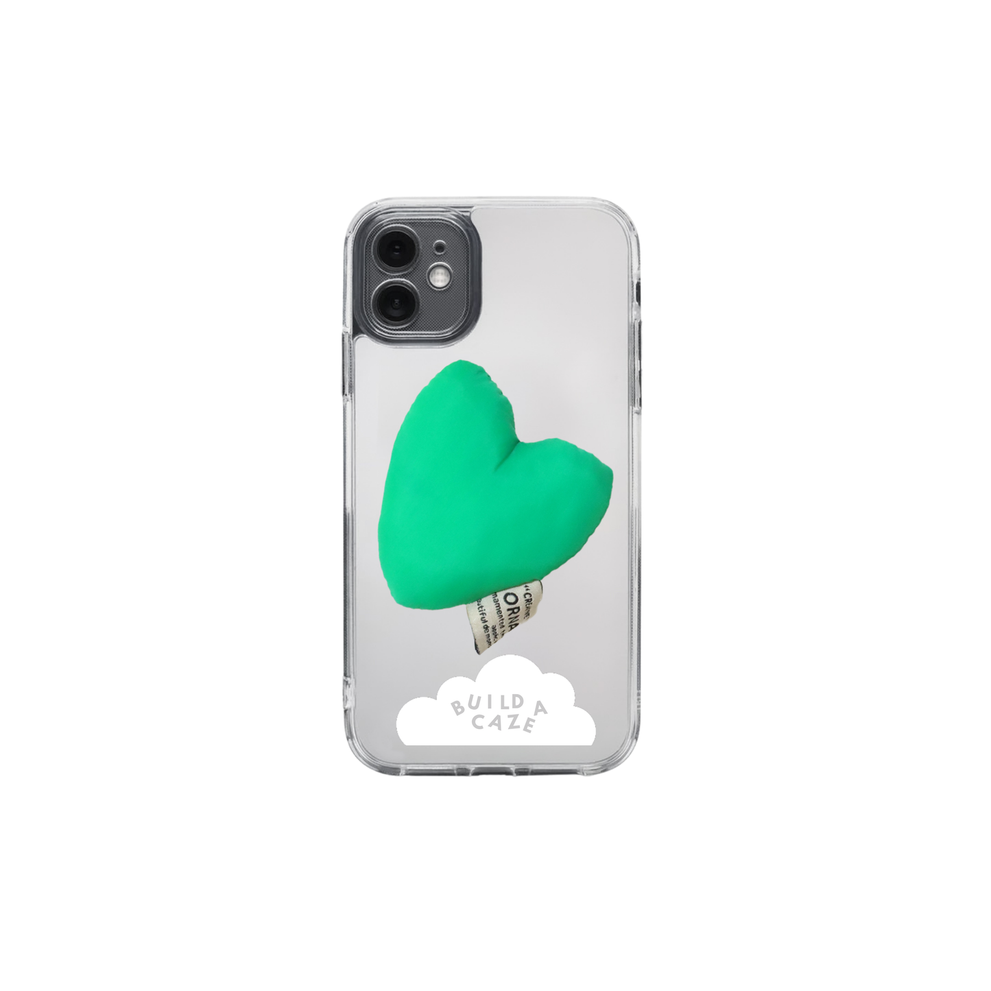 Green Puffy Heart MagSafe Pop Grippy