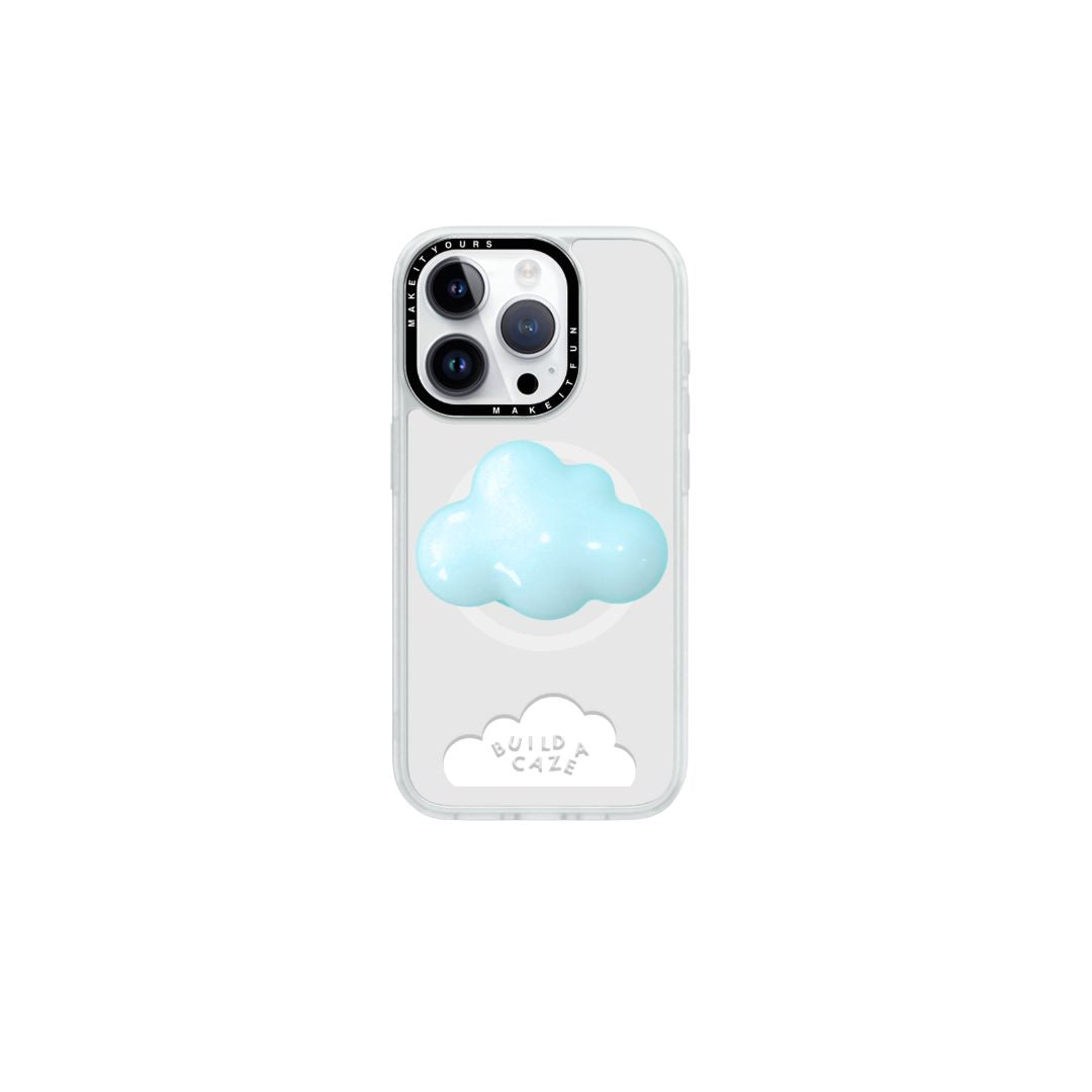Blue Head In the Clouds Pop Grippy