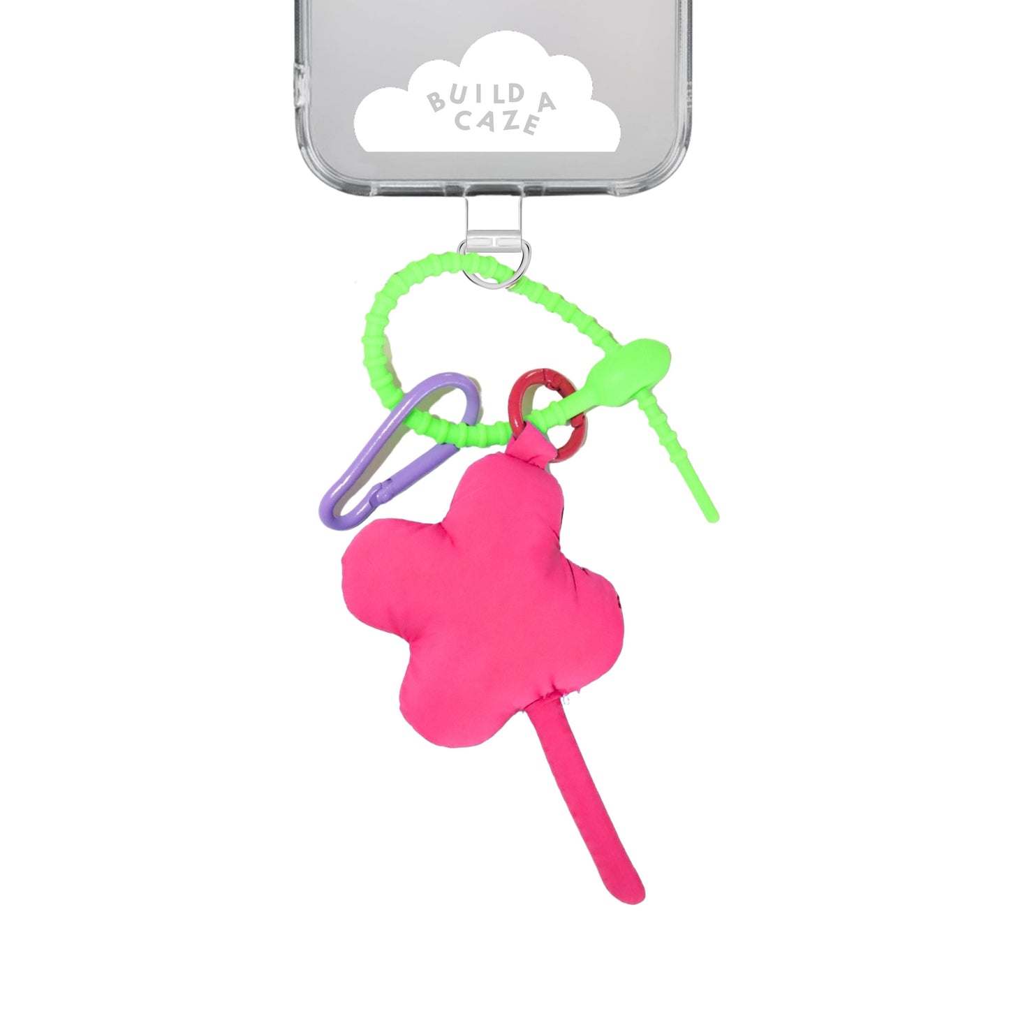 Pink Clover Me Keychain