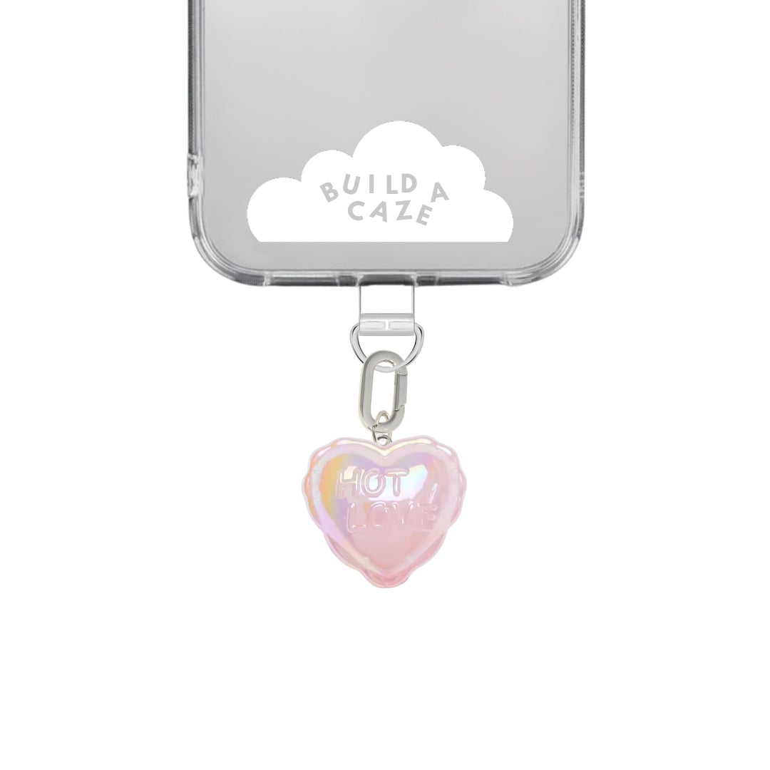 Pastel Pink Hot Love Balloon Charmie