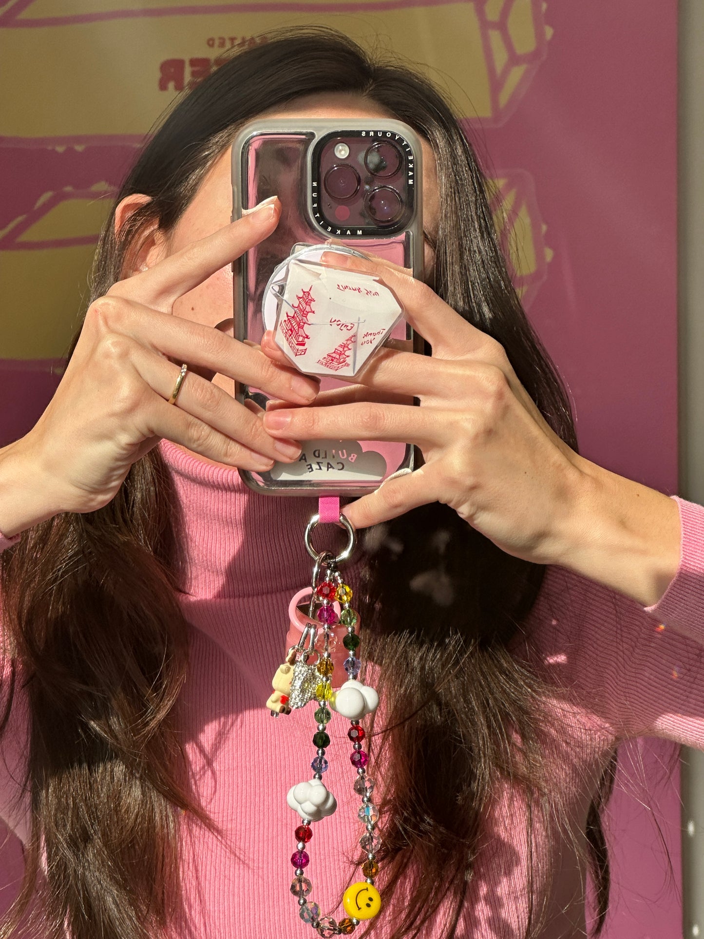 Pop Grippy Pop Socket con diseño de papas fritas para celular, soporte magnético MagSafe, accesorio de agarre para teléfono móvil.