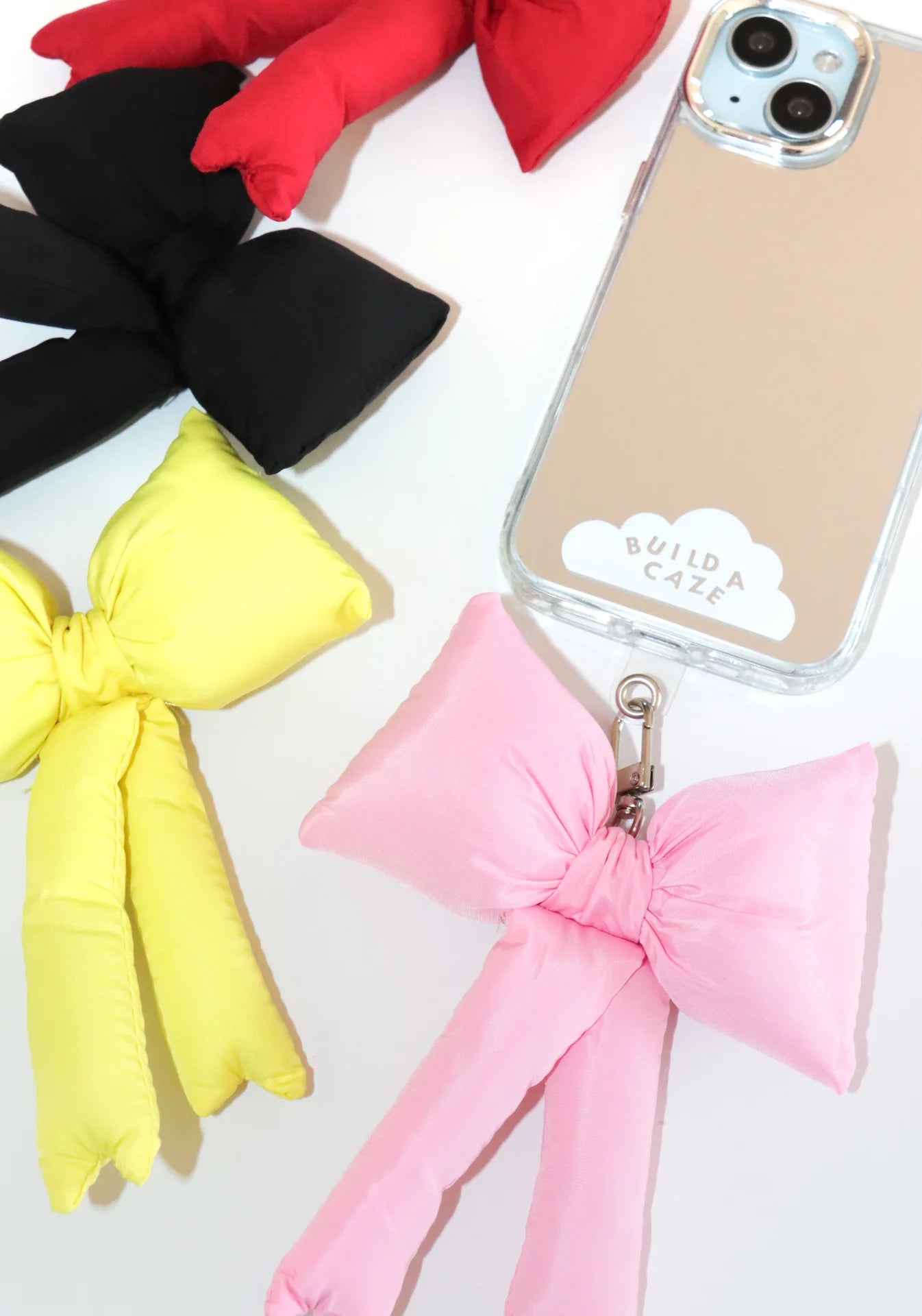 Pink Bow It Keychain