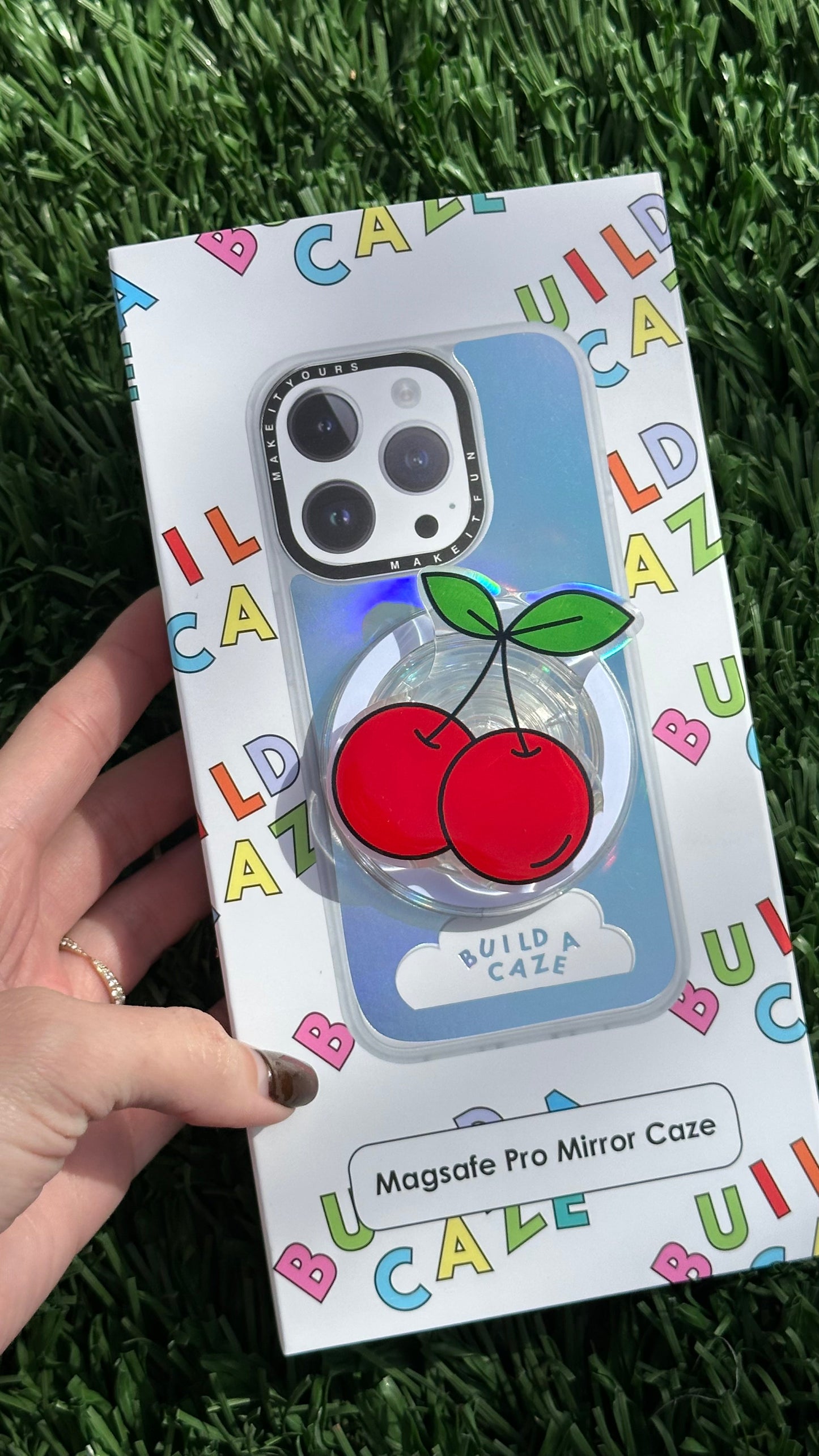 B.A.C Cherry MagSafe Pop Grippy