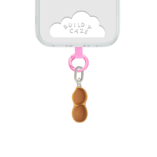 Dije para celular cacahuate café se engancha al case cute phone charm Build A Caze