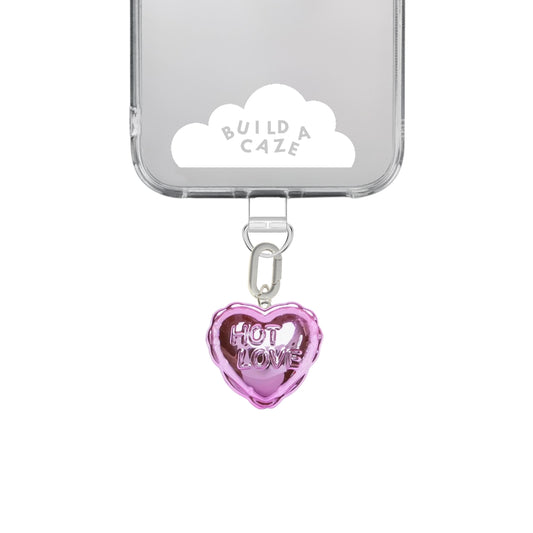 Pink Hot Love Balloon Charmie