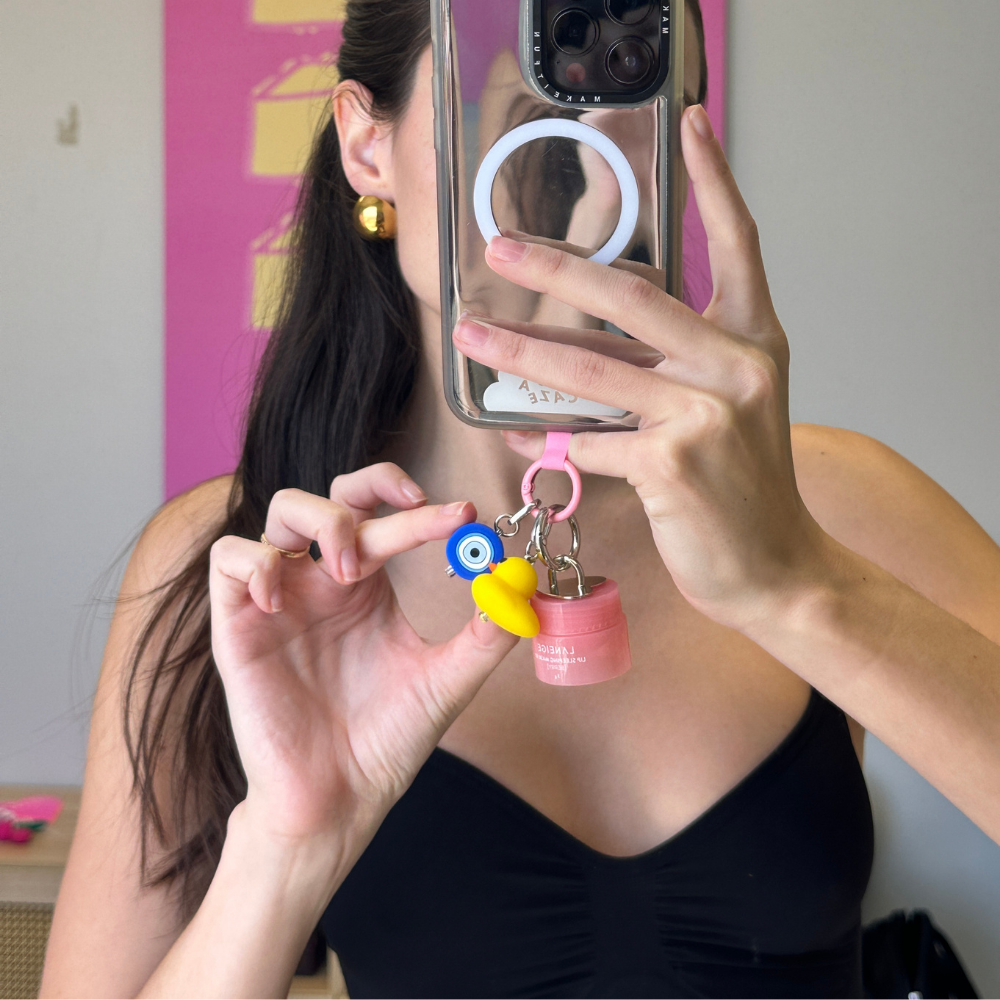 Dije para celular ojo turco azul charm de accesorio para celular Build A Caze