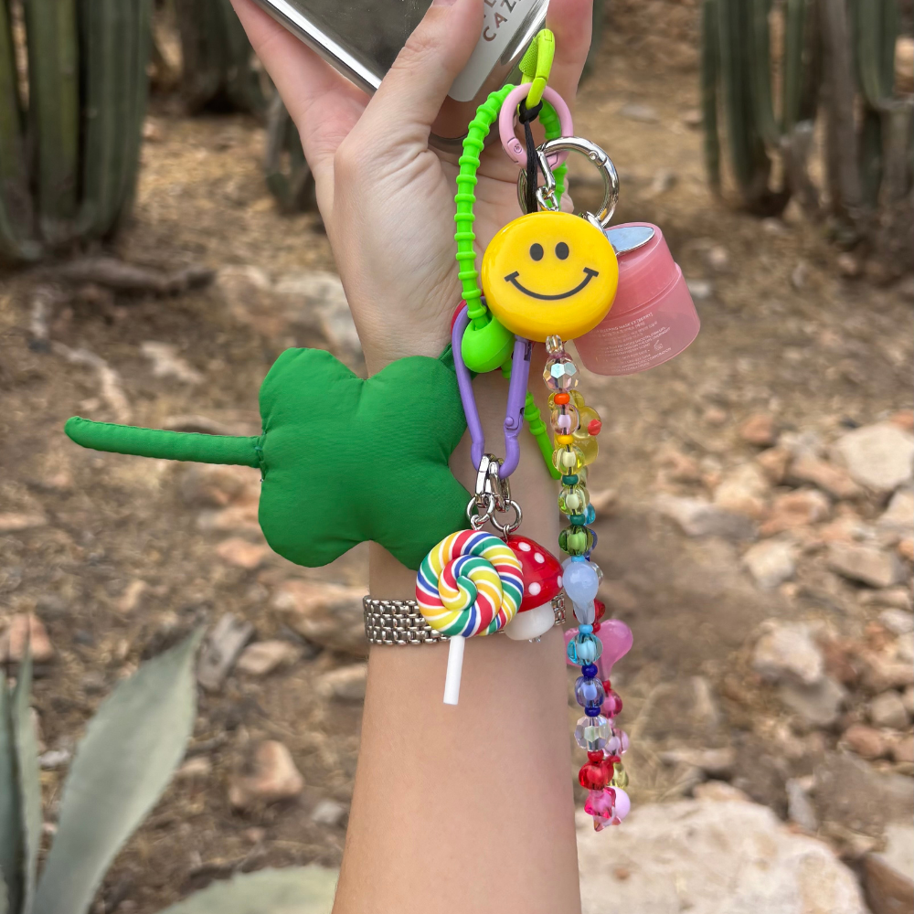 Green Clover Me Keychain