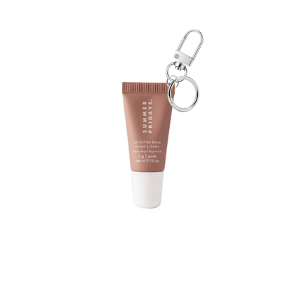 Summer Fridays Pink Vanilla Beige Keychain