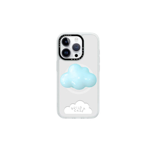 Blue Head In the Clouds Pop Grippy