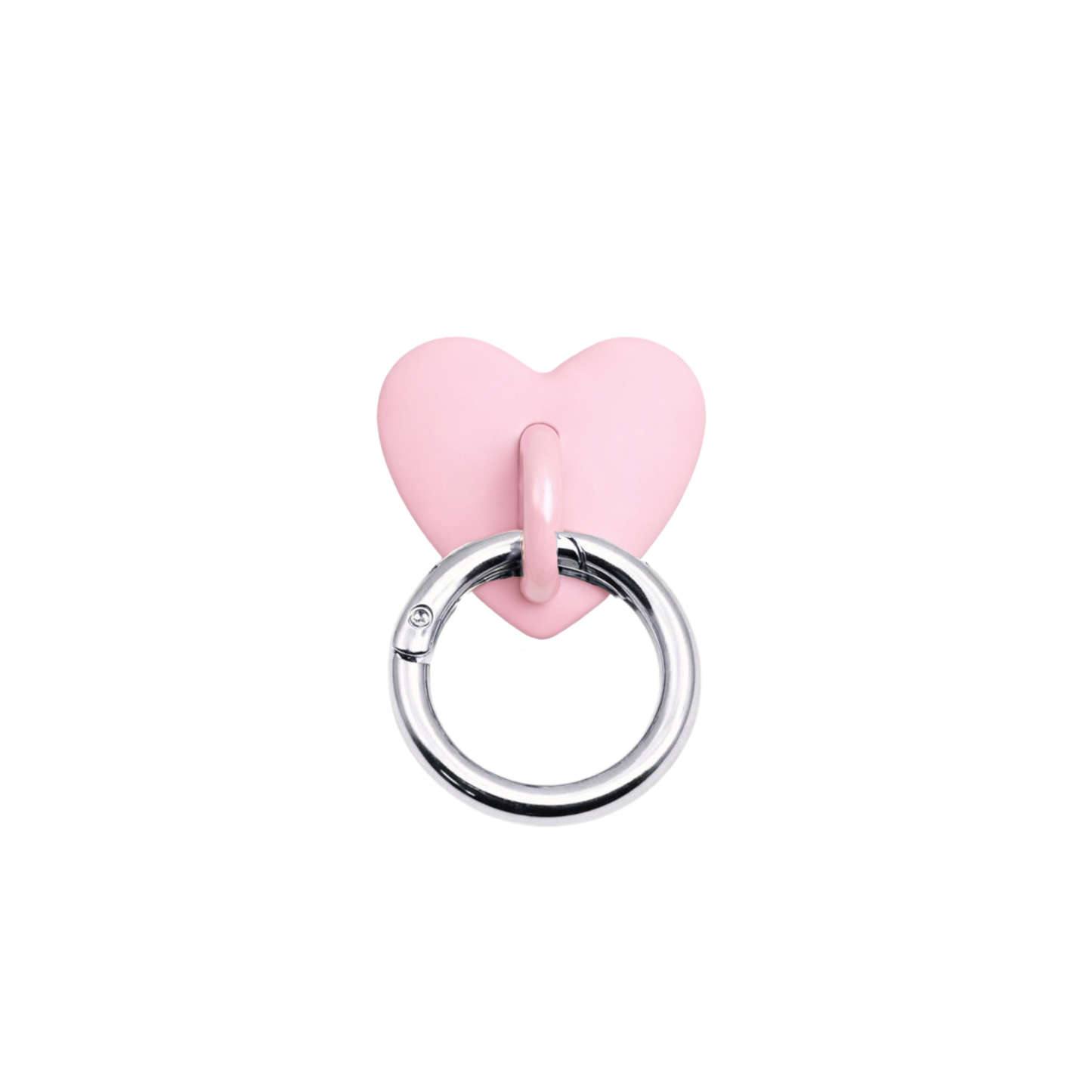 Dije colgante de corazón para celular, charm de moda, accesorio cute para móvil, ideal para decorar funda de teléfono.