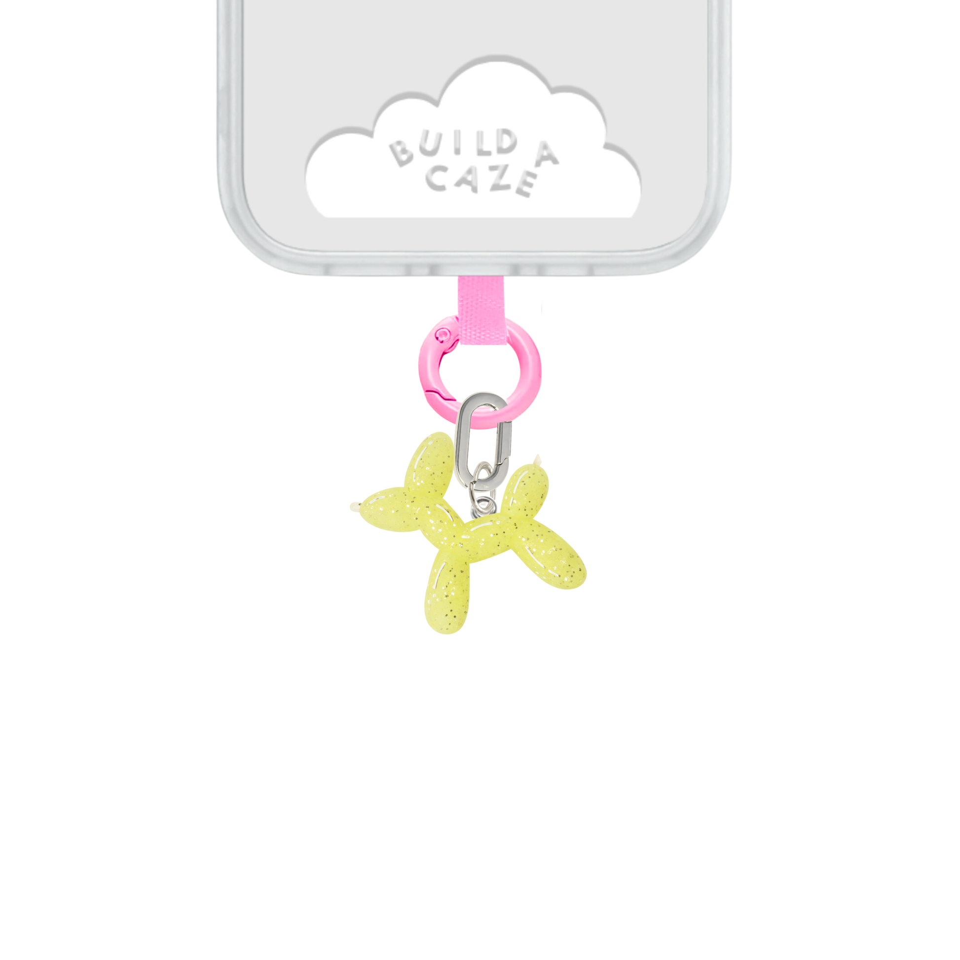 Charm de perrito verde para celular, dije de mascota para teléfono móvil, accesorio de bolso o llavero, charmie canino.