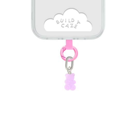 Purple Bubble Bear Charmie