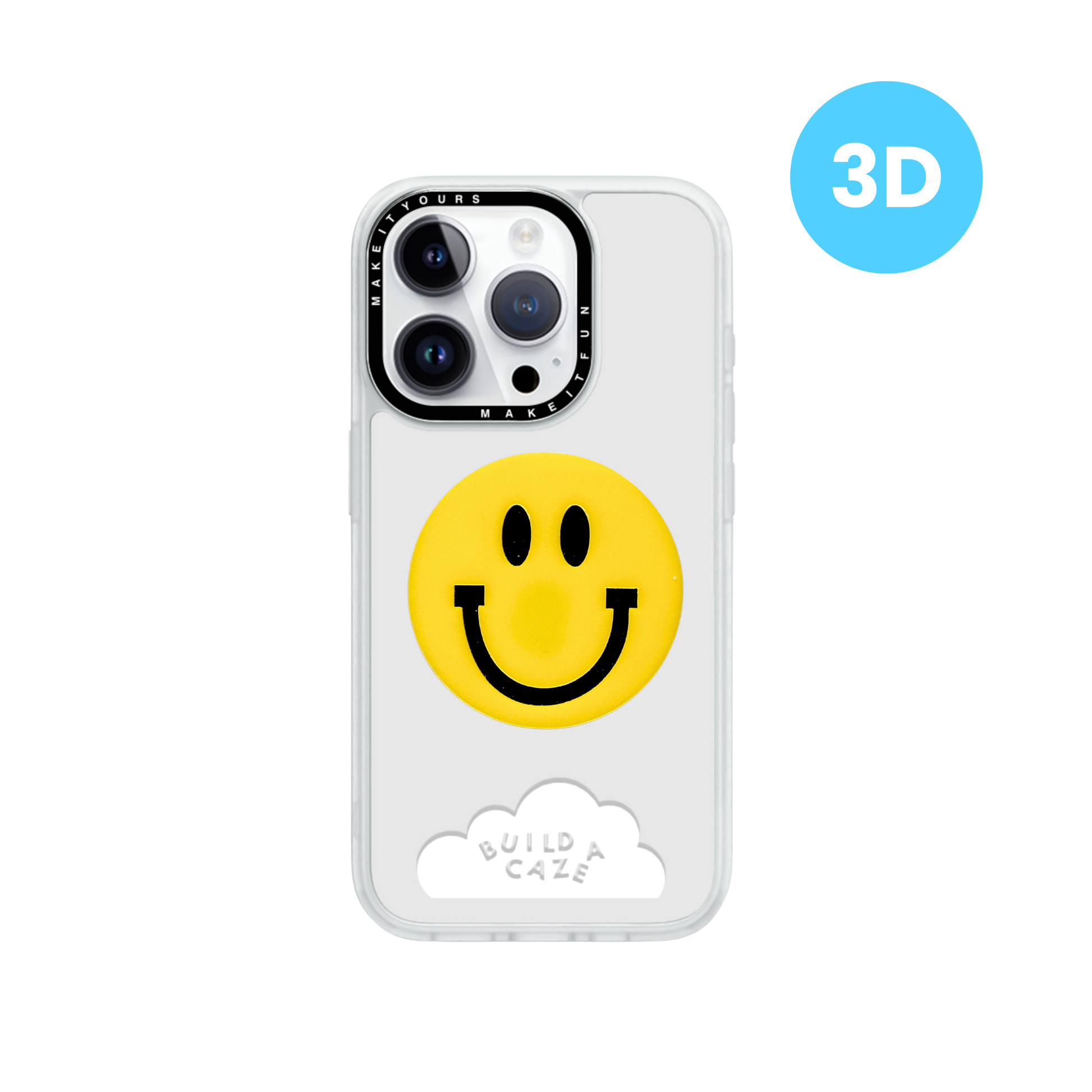 Pop Grippy de carita feliz magnético, soporte MagSafe para teléfono, accesorio móvil divertido, agarre seguro para celular.