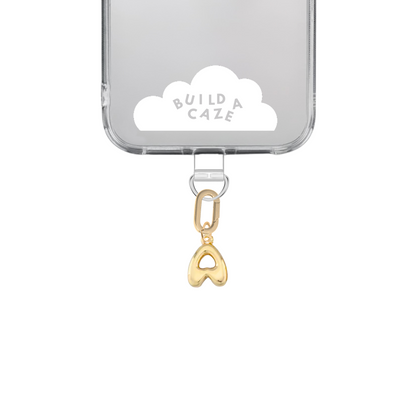 Gold Cutie Initial Letter Charmie
