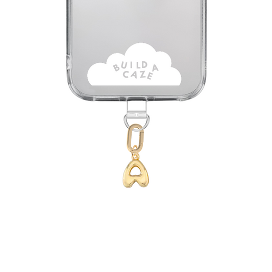 Gold Cutie Initial Letter Charmie