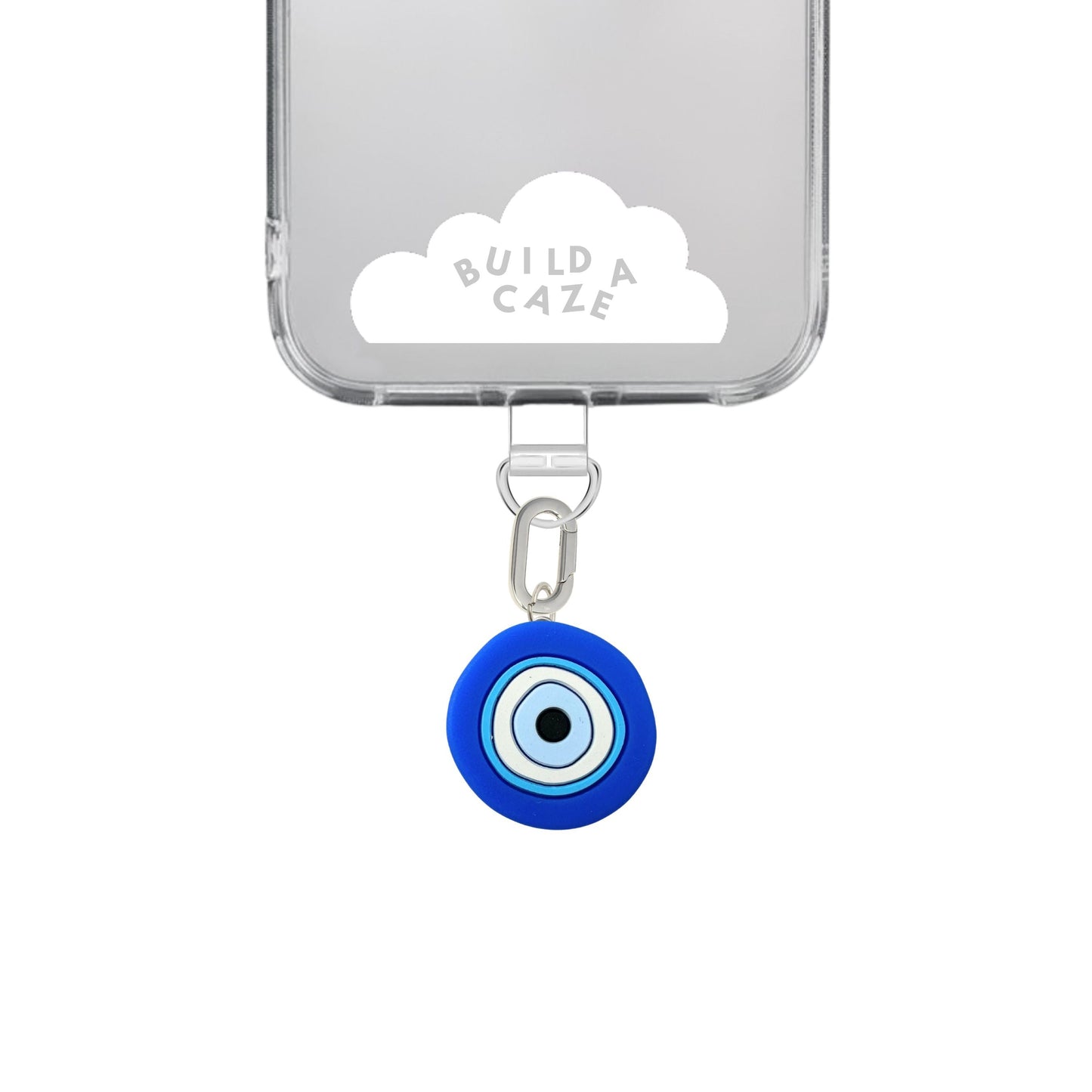 Dije para celular ojo turco azul cute phone charm para mujer Build A Caze