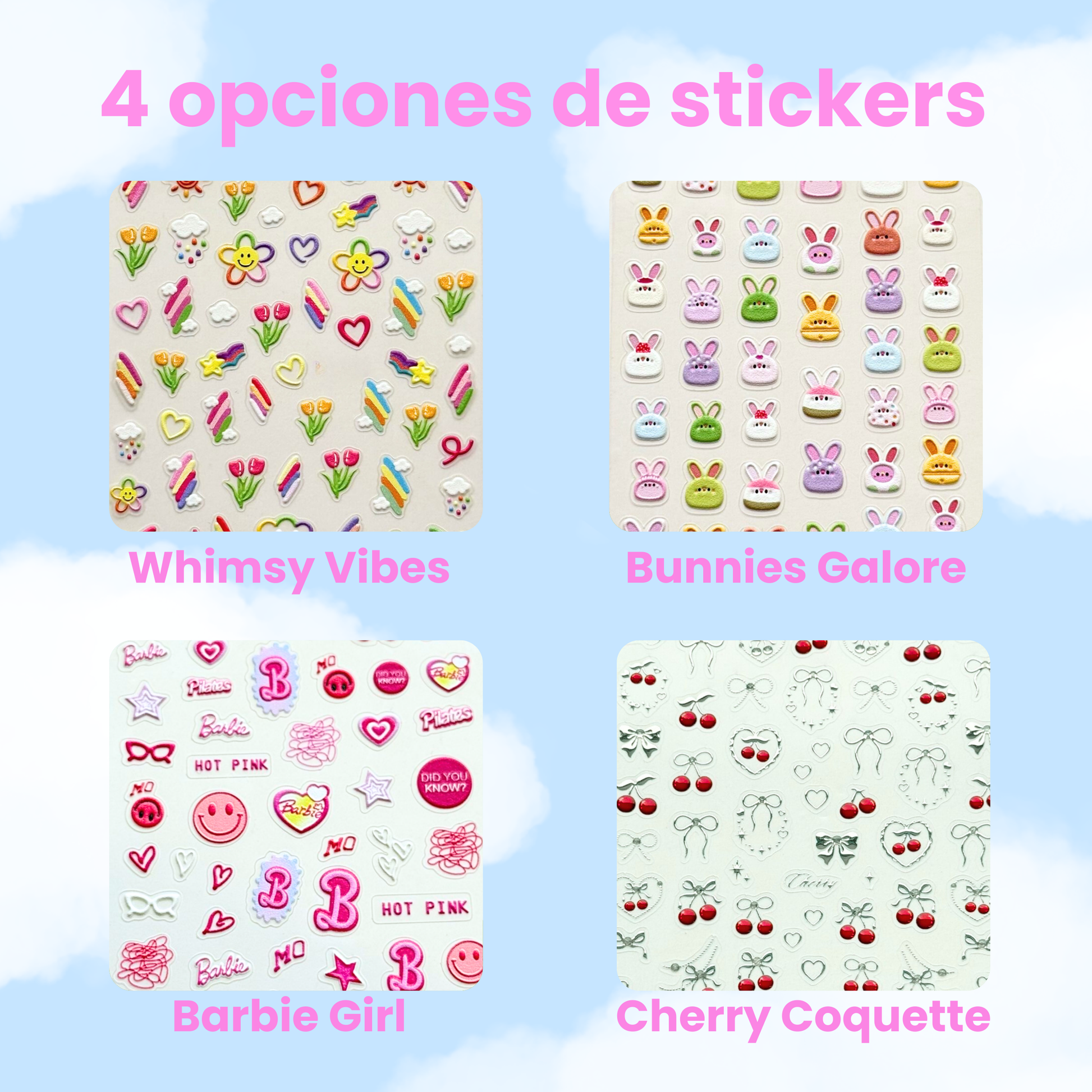 Pop socket de huevo de Pascua morado con stickers de conejitos. Sujetador de teléfono móvil, grip para celular, accesorio MagSafe.