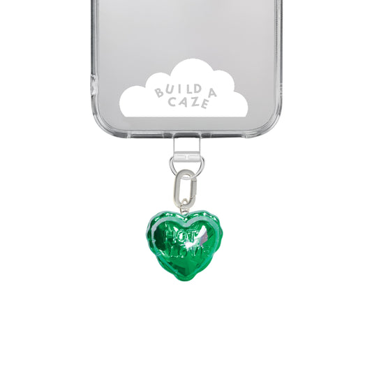 Green Hot Love Balloon Charmie