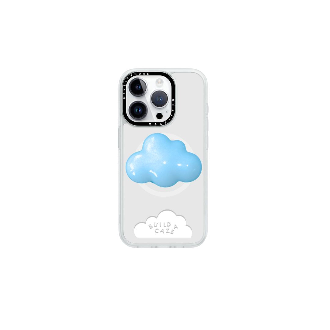 Blue Head In the Clouds Pop Grippy