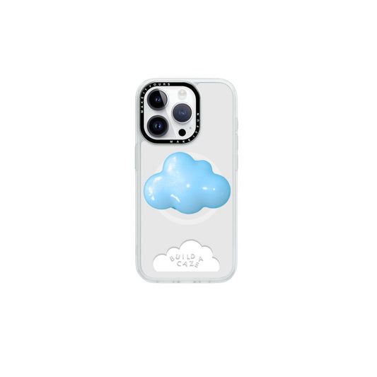 Blue Head In the Clouds Pop Grippy