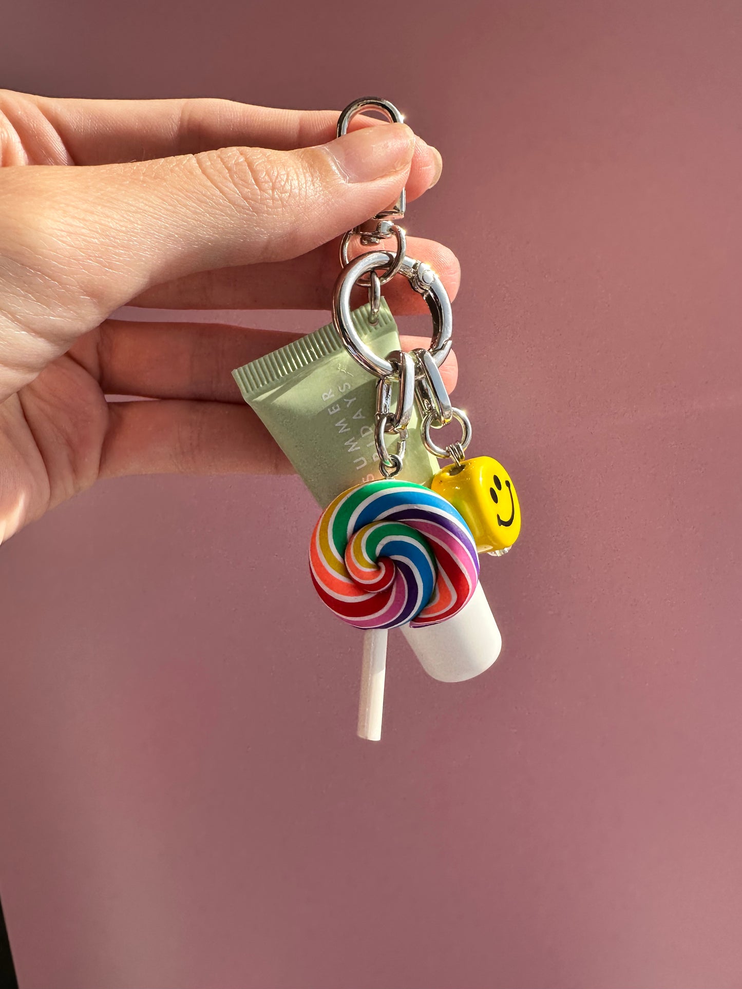 Summer Fridays Sweet Min Keychain