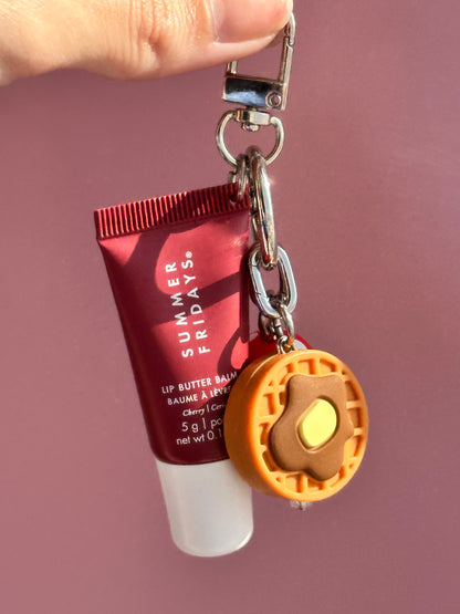 Summer Fridays Cherry Keychain