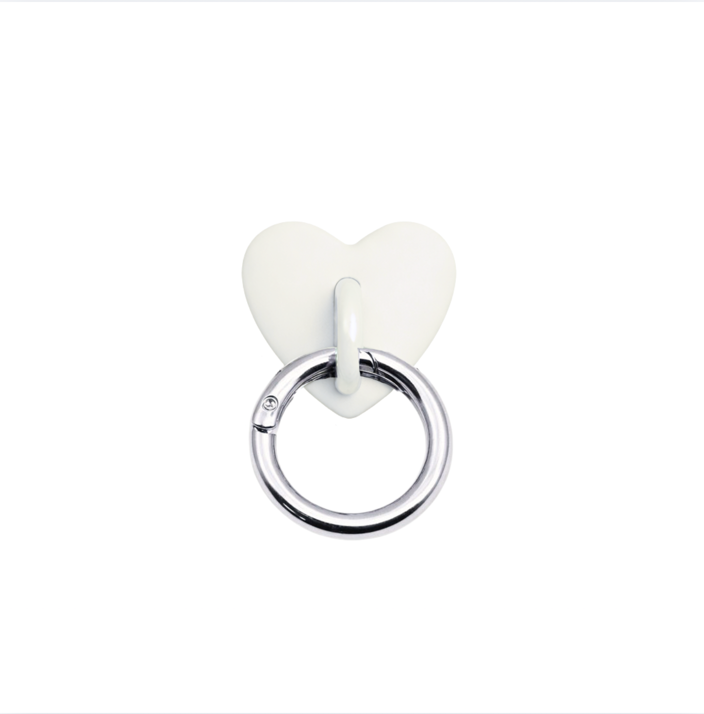 Charm colgante de corazón para celular, accesorio móvil, colgador de correa de teléfono.