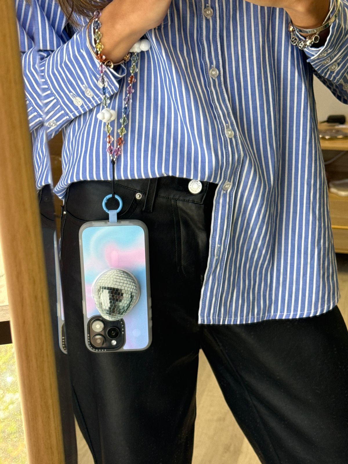 Pop Grippy de huevo de Pascua brillante, compatible con MagSafe, con stickers temáticos Barbie Girl. Sujetador de teléfono móvil, accesorio para celular, agarre Pop Socket.