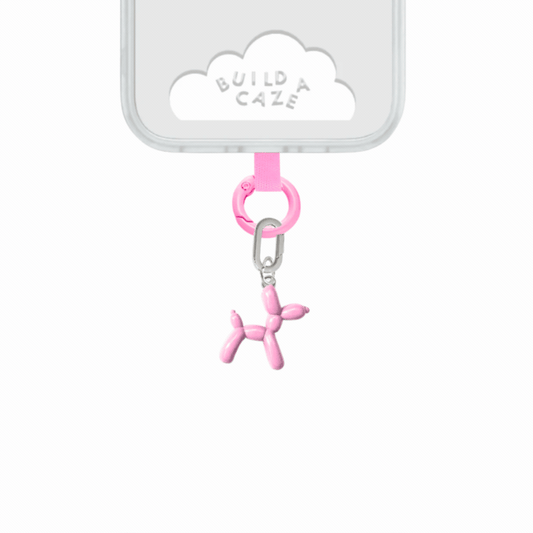 Dije para celular perrito globo cute phone charm para mujer Build A Caze