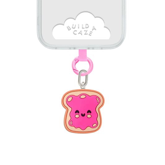 Dije para celular pan con mermelada cute phone charm para mujer Build A Caze