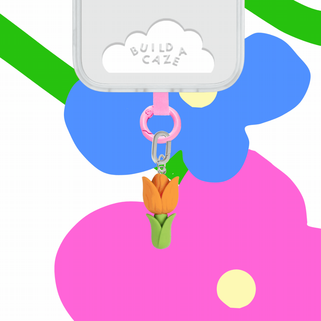 Tulipán Charmie vista frontal centrado sobre un fondo blanco - Build A Caze
