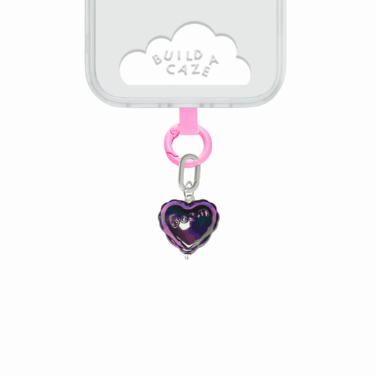 Dije para celular mini corazón  cute phone charm para mujer Build A Caze
